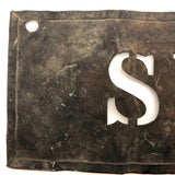 Antique SECONDS Stencil