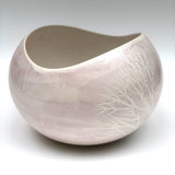 Mid-Century Andersen Design Studio Pink and White "Tree of Life" Bowl/Vase