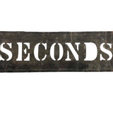 Antique SECONDS Stencil