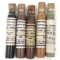Mixed Lot of China Paint Pigments