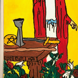 Gouache on Board Oversized Rider-Waite Inspired Handmade Tarot Cards