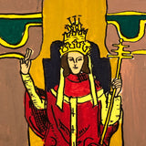 Gouache on Board Oversized Rider-Waite Inspired Handmade Tarot Cards