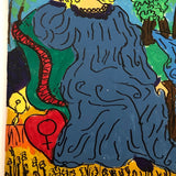 Gouache on Board Oversized Rider-Waite Inspired Handmade Tarot Cards