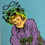 Gouache on Board Oversized Rider-Waite Inspired Handmade Tarot Cards