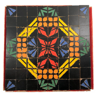 Rare Embossing Co Angle Design Blocks, 1930s