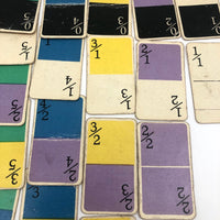 Saigon Stuffing Colorful British Dotless Playing Card Dominoes