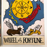 Gouache on Board Oversized Rider-Waite Inspired Handmade Tarot Cards