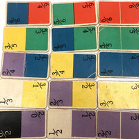 Saigon Stuffing Colorful British Dotless Playing Card Dominoes