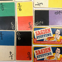 Saigon Stuffing Colorful British Dotless Playing Card Dominoes