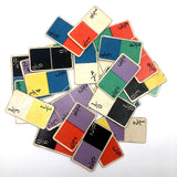 Saigon Stuffing Colorful British Dotless Playing Card Dominoes