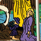 Gouache on Board Oversized Rider-Waite Inspired Handmade Tarot Cards