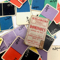 Saigon Stuffing Colorful British Dotless Playing Card Dominoes