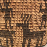 Antique Pima or Papago Native Pictorial Basket with Figures and Elk