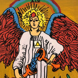 Gouache on Board Oversized Rider-Waite Inspired Handmade Tarot Cards