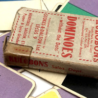 Saigon Stuffing Colorful British Dotless Playing Card Dominoes
