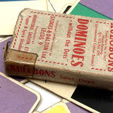 Saigon Stuffing Colorful British Dotless Playing Card Dominoes