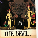 Gouache on Board Oversized Rider-Waite Inspired Handmade Tarot Cards