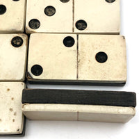 Great Looking Old Double Six Dominoes Set, Complete