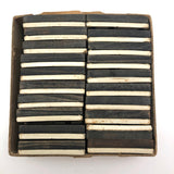 Great Looking Old Double Six Dominoes Set, Complete