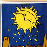 Gouache on Board Oversized Rider-Waite Inspired Handmade Tarot Cards