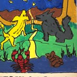 Gouache on Board Oversized Rider-Waite Inspired Handmade Tarot Cards