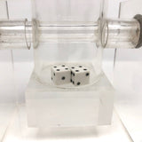 Fun Vintage Lucite Dice Tumbler