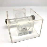 Fun Vintage Lucite Dice Tumbler
