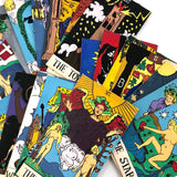 Gouache on Board Oversized Rider-Waite Inspired Handmade Tarot Cards