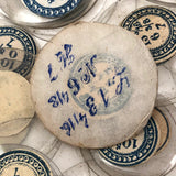 Large Lot of Old  French Watch Crystals