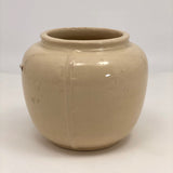 Magritte-esque Vintage Tabacco Jar with Hand-Painted Pipe in Relief!
