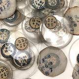 Large Lot of Old  French Watch Crystals