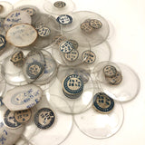 Large Lot of Old  French Watch Crystals