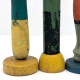 Fabulous Old Make Do Folk Art Figurative Toy Skittles