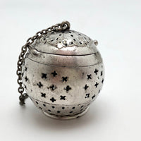 Silver / Silverplate Antique Tea Ball Diffuser