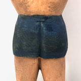 Wonderful Large Carved Folk Art Muscleman Holding Basket Overhead