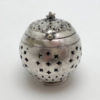 Silver / Silverplate Antique Tea Ball Diffuser