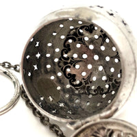 Silver / Silverplate Antique Tea Ball Diffuser