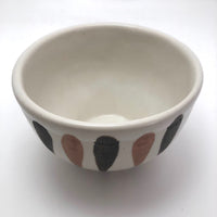 Frank Mann Signed Mid-Century Modern Stoneware Bowl