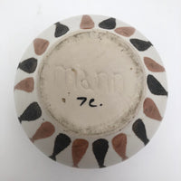 Frank Mann Signed Mid-Century Modern Stoneware Bowl