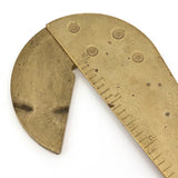 Mid-Century Brass Ruled Letter Opener