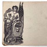 Civil War Era Union Envelope with Charred Corner