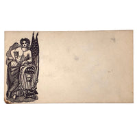 Civil War Era Union Envelope with Charred Corner