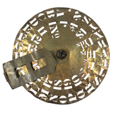 Antique Brass Stencil Dial, 1868/71 Patent Date