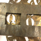 Antique Brass Stencil Dial, 1868/71 Patent Date