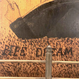 Pipe Dream Pyrography Folk Art Pipe Rack