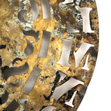 Antique Brass Stencil Dial, 1868/71 Patent Date