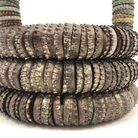 Tramp Art Bottlecap Basket