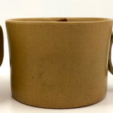 Bennington Potters c. 1970s Tawny Mustard 1626 Mugs - A Pair