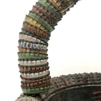 Tramp Art Bottlecap Basket