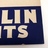 It's Wet! Silkscreen on Cardboard Sapolin Paint Signs